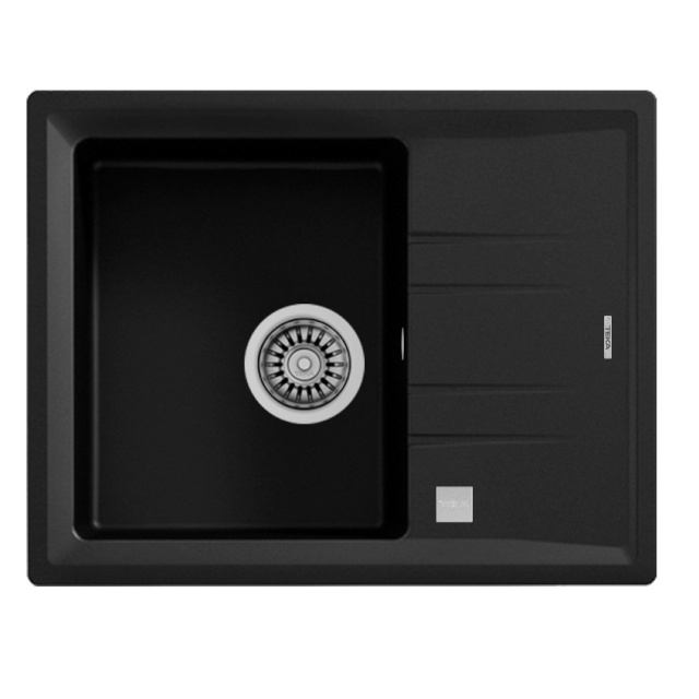 Teka kraanikauss Stone 45S TG süsimust