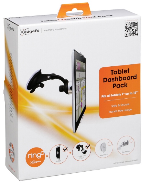 Vogels tahvelarvuti klaasikinnitus TMS 1050 RingO Dashboard Pack