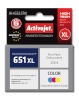 Activejet tindikassett AH-651CRX (HP 651 C2P11AE; Premium; 18 ml; )