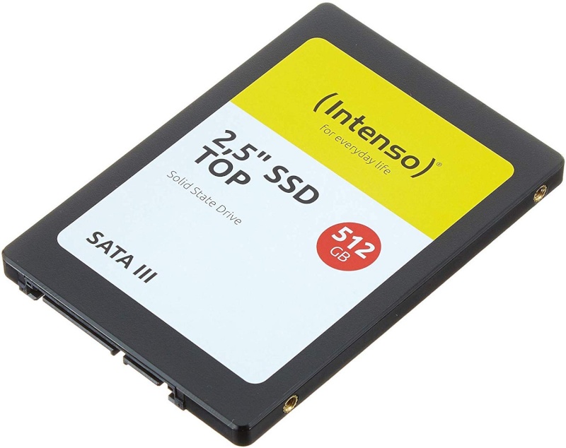 Intenso kõvaketas SSD Top 512GB 2.5" Sata III 490/520MB/s 7mm