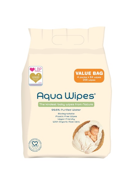 Aqua Wipes niisked salvrätikud 64tk 4-pakk