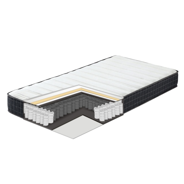 H4Y vedrumadrats HARMONY UNO POCKET, 160x200xH20cm, rullpakendis