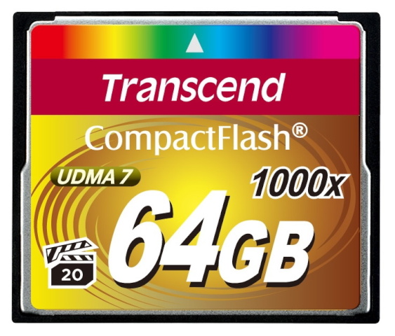 Transcend mälukaart CF Ultimate 64B 1000x UDMA 7 
