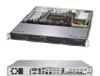 SUPERMICRO server 1u Bare Xeon E-2200 1xm.2 4x3.