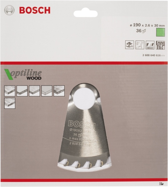 Bosch saeketas OP WO H 190x30-36