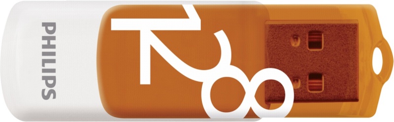 Philips mälupulk Philips USB 2.0 128GB Vivid Edition oranž