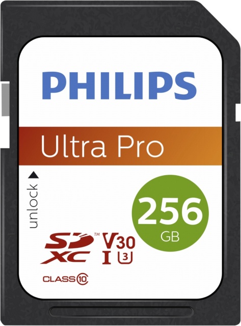 Philips mälukaart Philips SDXC 256GB Class 10 UHS-I U3 V30 A1