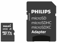 Philips mälukaart Philips microSDXC Card 64GB Class 10 UHS-I U1 + Adapter