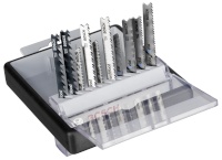 Bosch 10-osaline tikksae terade komplekt Rugged Line Jigsaw Blade Set Wood and Metal