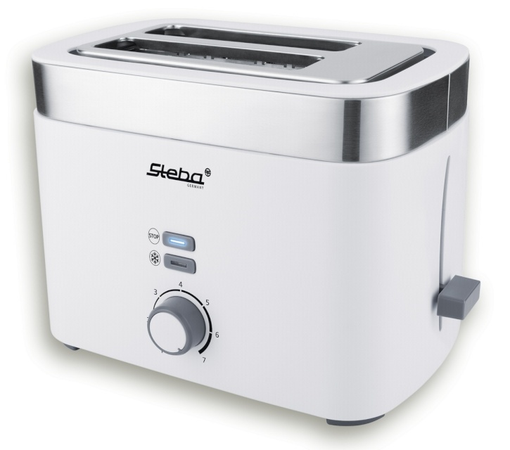 Steba röster Steba TO 10 Bianco Doppel-Schlitztoaster