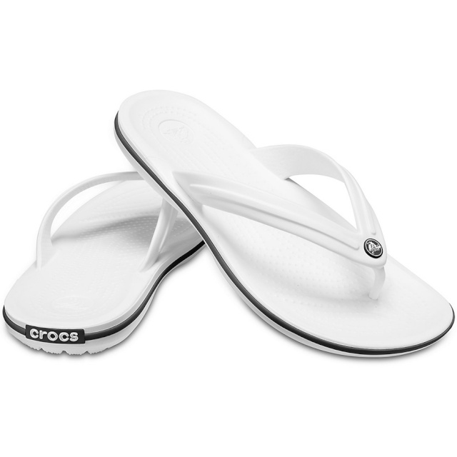 Crocs plätud Slippers Crocband Flip valge 11033 100 36-37