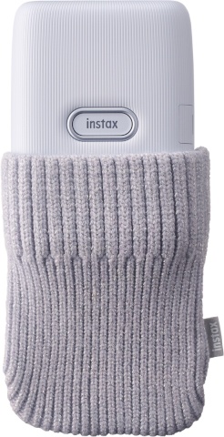 Fujifilm kott instax Mini Link Sock Case Ash valge
