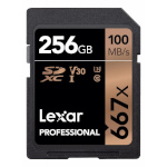 Lexar mälukaart SDXC 256GB Professional 667x U3 V30 100MB/s