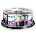 Philips toorik 1x25 Philips DVD-R 4,7GB 16x SP