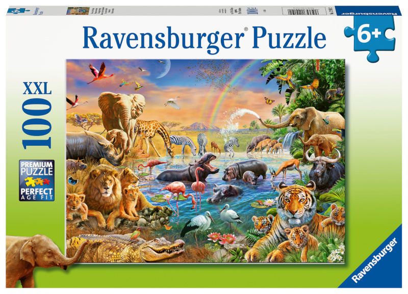 Ravensburger pusle Savannah džungli veesilm, 100tk, 12910