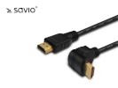 Elmak kaabel SAVIO CL-108 kuldne HDMI v2.0, 3D, 4Kx2K, copper, 1.5m, angular