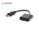 Elmak kaabel Adapter DisplayPort (M) - HDMI (F) SAVIO CL-55/B