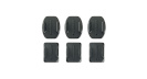 GoPro kinnitused Curved + Flat Adhesive Mounts (6 tk)