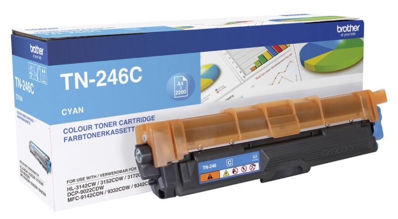 Brother tooner TN-246 C tsüaan