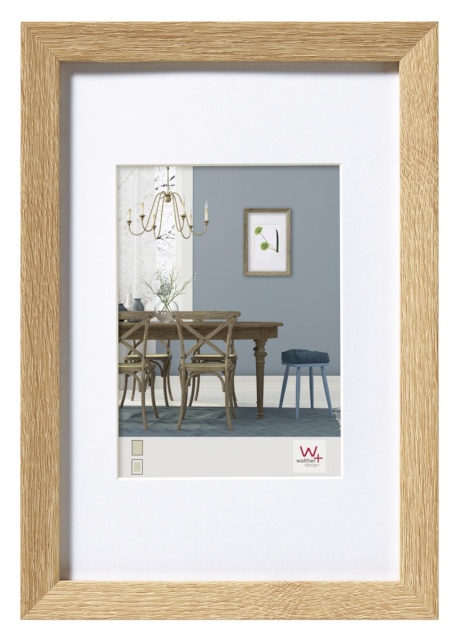 Walther pildiraam Fiorito oak 30x40 Wood + Passepartout EF040E
