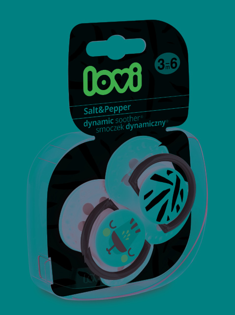 Lovi rõngaslutt silikoon Salt&Pepper 3-6m, 2 tk, 22/878