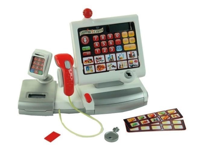Klein kassa Cash Register Shop with Scanner