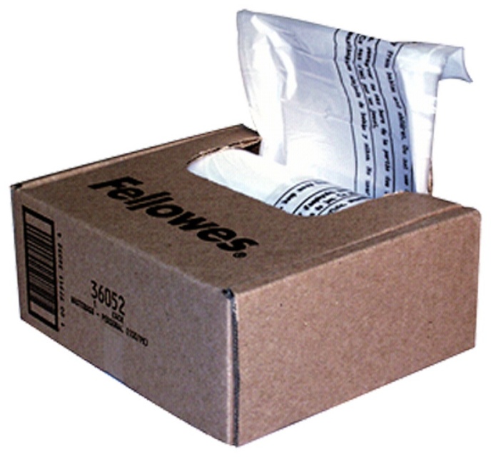 Fellowes paberipurustaja kotid Shredder Bags 23-28 Litres 100 tk