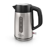 Bosch veekeetja TWK4P440 DesignLine Electric Kettle 1,7L, roostevaba teras/must