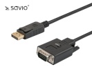 Elmak videokaabel SAVIO CL-92 DisplayPort M -> VGA M 1.8 m
