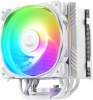 Enermax jahutus ETS-T50 Axe White RGB 230W+ TDP for Intel/AMD Univeral Socket 5 Direct Contact Heat Pipes 120mm PWM Fan White, valge
