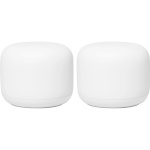 Google ruuter Nest Wifi Router and Point Dual Band AC2200 2 x RJ-45 Duo Pack Snow White, valge 