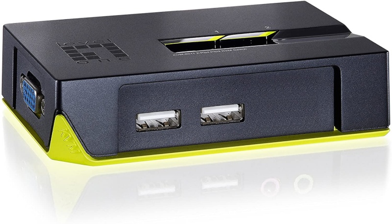 LevelOne switch 2-Port USB VGA KVM Switch