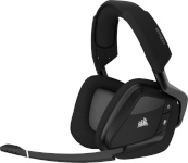 Corsair kõrvaklapid Gaming Headset Corsair VOID PRO RGB ELITE Wireless 7.1 Carbon Black, must
