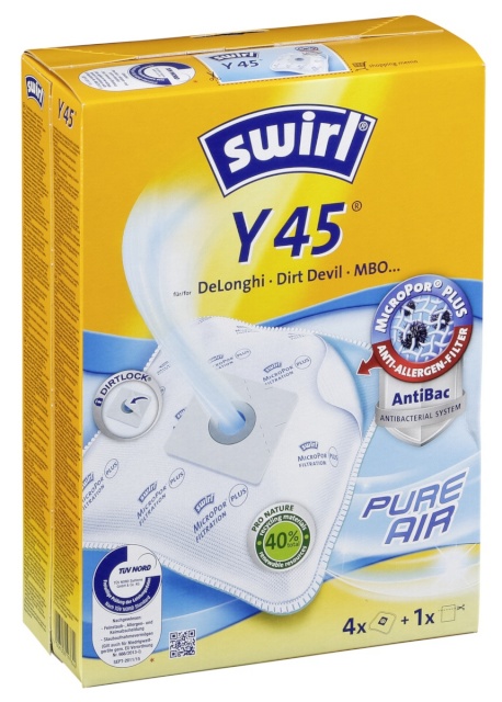 Swirl tolmukotid Y 45 MP Plus, 4tk