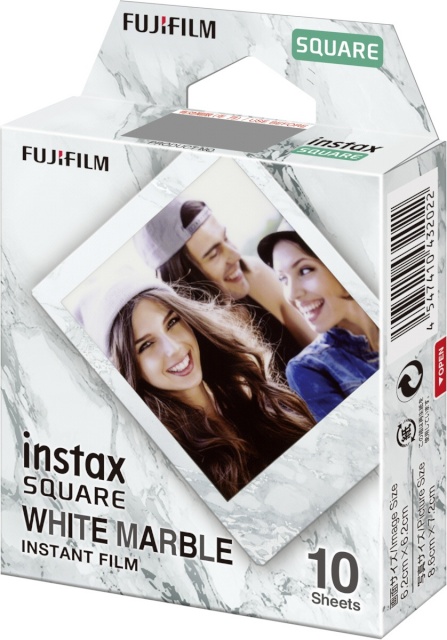 Fujifilm fotopaber Instax Square White Marble, 10-pakk