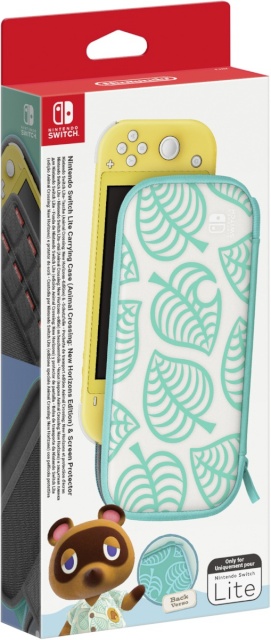 Nintendo Switch Lite Bag (Animal Crossing) & protection foil