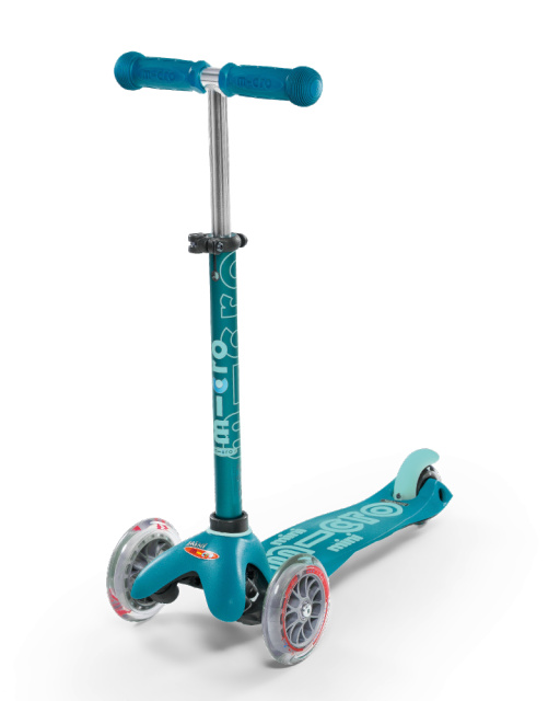 Micro tõukeratas Mini Micro Deluxe, türkiissinine