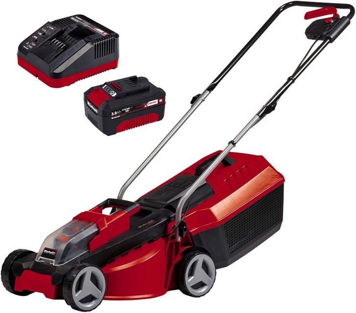 Einhell akumuruniiduk GE-CM 18/30 Li Cordless Lawn Mower, punane/must