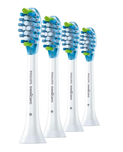 Philips lisaharjad Sonicare C3 Premium Plaque Defence (HX9044/17) 4tk, valge