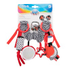 Canpol BABIES rippuv mänguasi beebikärule/istmele Sensory Toys, 68/071_red
