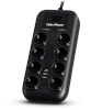 CyberPower pikendusjuhe Prof. 8xSchuko/2xUSB Surge protector P0820SUF0-DE