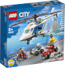 Lego klotsid City 60243 Police Helicopter Chase 