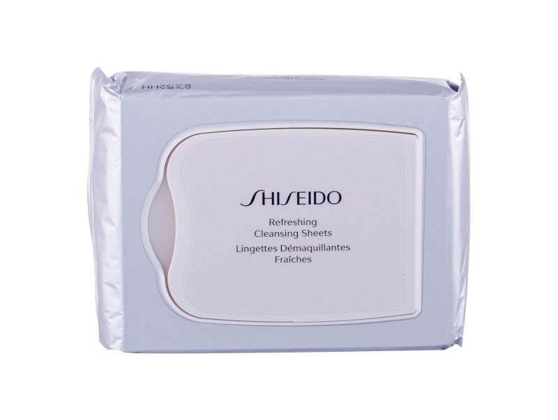 Shiseido niisked salvrätikud Refreshing Cleansing Sheets 30tk, naistele