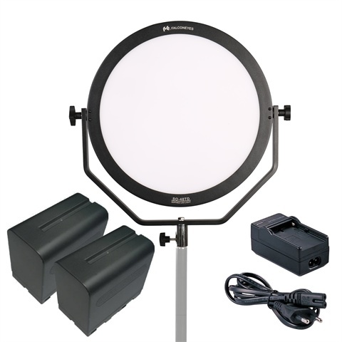 Falcon Eyes Bi-Color LED Lamp Sophiez SO-48TD with Batteries