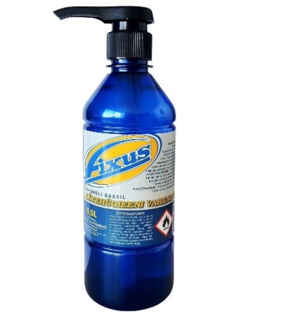 Fixus käte desinfitseerimisvahend 75% 0,5L