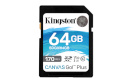 Kingston mälukaart 64GB UHS-I SD Class 10 U3 V30