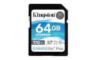 Kingston mälukaart 64GB UHS-I SD Class 10 U3 V30