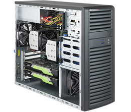 SUPERMICRO server Mtw Bare 2xphi C621 4x3.5fix