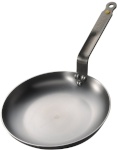De Buyer pann Mineral B Element -Omelette Frying Pan, Carbon Steel, 24cm