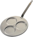 De Buyer pannkoogipann Mineral B Element Triblinis Pancake Pan, Carbon Steel, 3x10cm